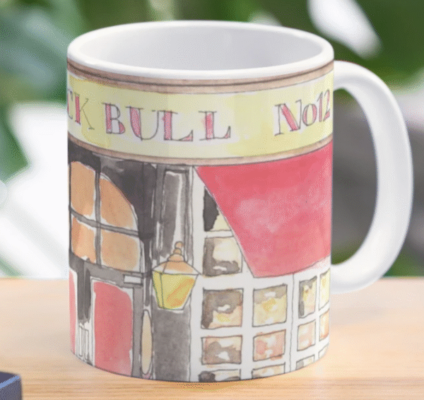 The no12 BlackBull, Edinburgh su tazza